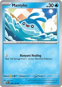 Mantyke 039/182 · Reverse Holo