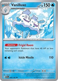 Vanilluxe 045/182 · Reverse Holo