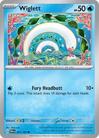 Wiglett 051/182 · Reverse Holo