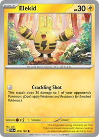 Elekid 059/182 · Reverse Holo