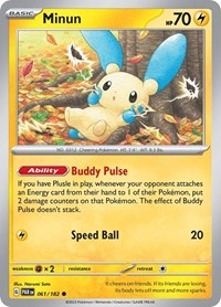 Minun 061/182 · Reverse Holo