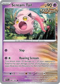 Scream Tail 086/182 · Reverse Holo