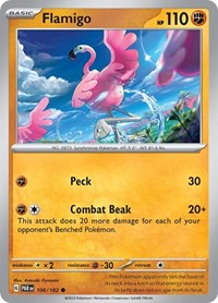 Flamigo 106/182 · Reverse Holo