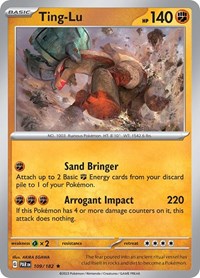 Ting-Lu 109/182 · Reverse Holo
