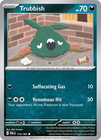Trubbish 116/182 · Reverse Holo
