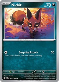 Nickit 119/182 · Reverse Holo