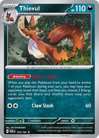 Thievul 120/182 · Reverse Holo