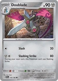 Doublade 132/182 · Reverse Holo