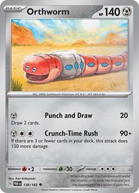 Orthworm 138/182 · Reverse Holo