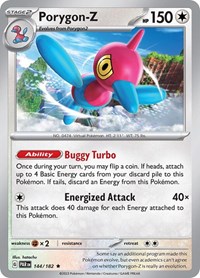 Porygon-Z 144/182 · Reverse Holo