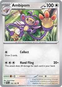 Ambipom 146/182 · Reverse Holo
