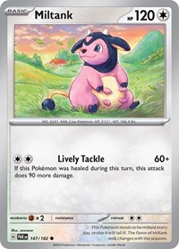 Miltank 147/182 · Reverse Holo