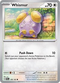 Whismur 148/182 · Reverse Holo