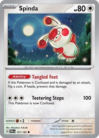 Spinda 151/182 · Reverse Holo