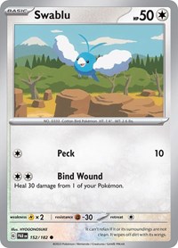 Swablu 152/182 · Reverse Holo
