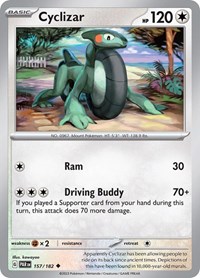 Cyclizar 157/182 · Reverse Holo