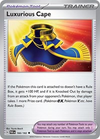 Luxurious Cape 166/182 Paradox Rift Reverse Holo Pokémon card