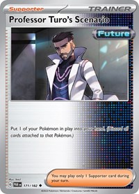 Professor Turo's Scenario 171/182 Paradox Rift Reverse Holo Pokémon card