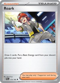 Roark 173/182 Paradox Rift Reverse Holo Pokémon card
