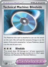 Technical Machine: Blindside 176/182 Paradox Rift Reverse Holo Pokémon card