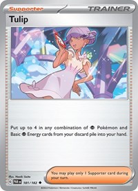 Tulip 181/182 Paradox Rift Reverse Holo Pokémon card