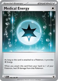 Medical Energy 182/182 Paradox Rift Reverse Holo Pokémon card