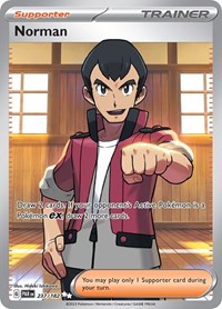 Norman 237/182 Paradox Rift Pokémon card