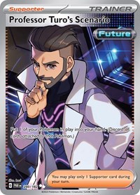 Professor Turo's Scenario 240/182 Paradox Rift Pokémon card