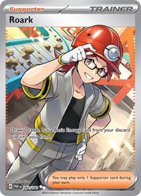 Roark 242/182 Paradox Rift Pokémon card