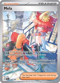 Mela 254/182 Paradox Rift Pokémon card
