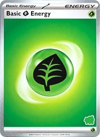 Basic Grass Energy My First Battle Pokémon card