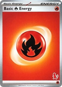 Basic Fire Energy My First Battle Pokémon card