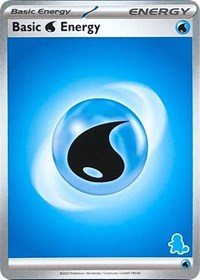 Basic Water Energy My First Battle Pokémon card