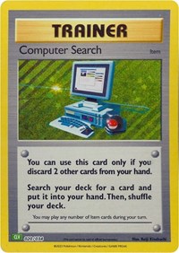 Computer Search (CLV) 020/034 Trading Card Game Classic Pokémon card