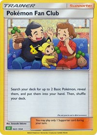Pokemon Fan Club (CLV) 022/034 Trading Card Game Classic Pokémon card