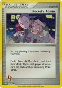 Rocket's Admin. (CLV) 026/034 Trading Card Game Classic Pokémon card