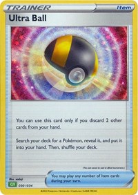 Ultra Ball (CLV) 030/034 Trading Card Game Classic Pokémon card