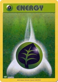 Basic Grass Energy 033/034 Trading Card Game Classic Pokémon card