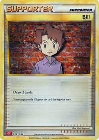 Bill (CLC) 018/034 Trading Card Game Classic Pokémon card