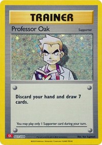 Professor Oak (CLC) 023/034 Trading Card Game Classic Pokémon card