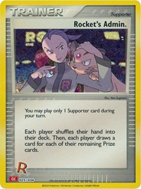 Rocket's Admin. (CLC) 025/034 Trading Card Game Classic Pokémon card