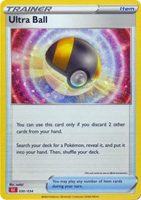 Ultra Ball (CLC) 030/034 Trading Card Game Classic Pokémon card