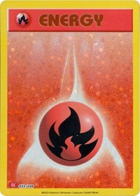 Basic Fire Energy 033/034 Trading Card Game Classic Pokémon card