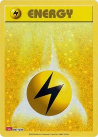 Basic Lightning Energy 034/034 Trading Card Game Classic Pokémon card