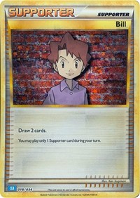 Bill (CLB) 018/034 Trading Card Game Classic Pokémon card