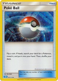 Poke Ball (CLB) 023/034 Trading Card Game Classic Pokémon card