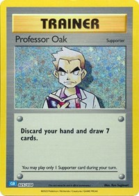 Professor Oak (CLB) 025/034 Trading Card Game Classic Pokémon card