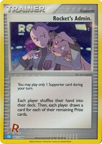 Rocket's Admin. (CLB) 027/034 Trading Card Game Classic Pokémon card
