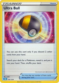 Ultra Ball (CLB) 030/034 Trading Card Game Classic Pokémon card