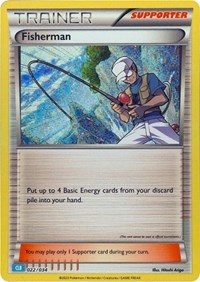 Fisherman 022/034 Trading Card Game Classic Pokémon card